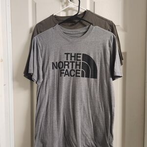 2 The North Face Gray Men's T-shirts